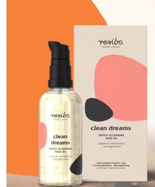 Resibo Clean Dreams Odličovací olej s emulgátorem 90 ml
