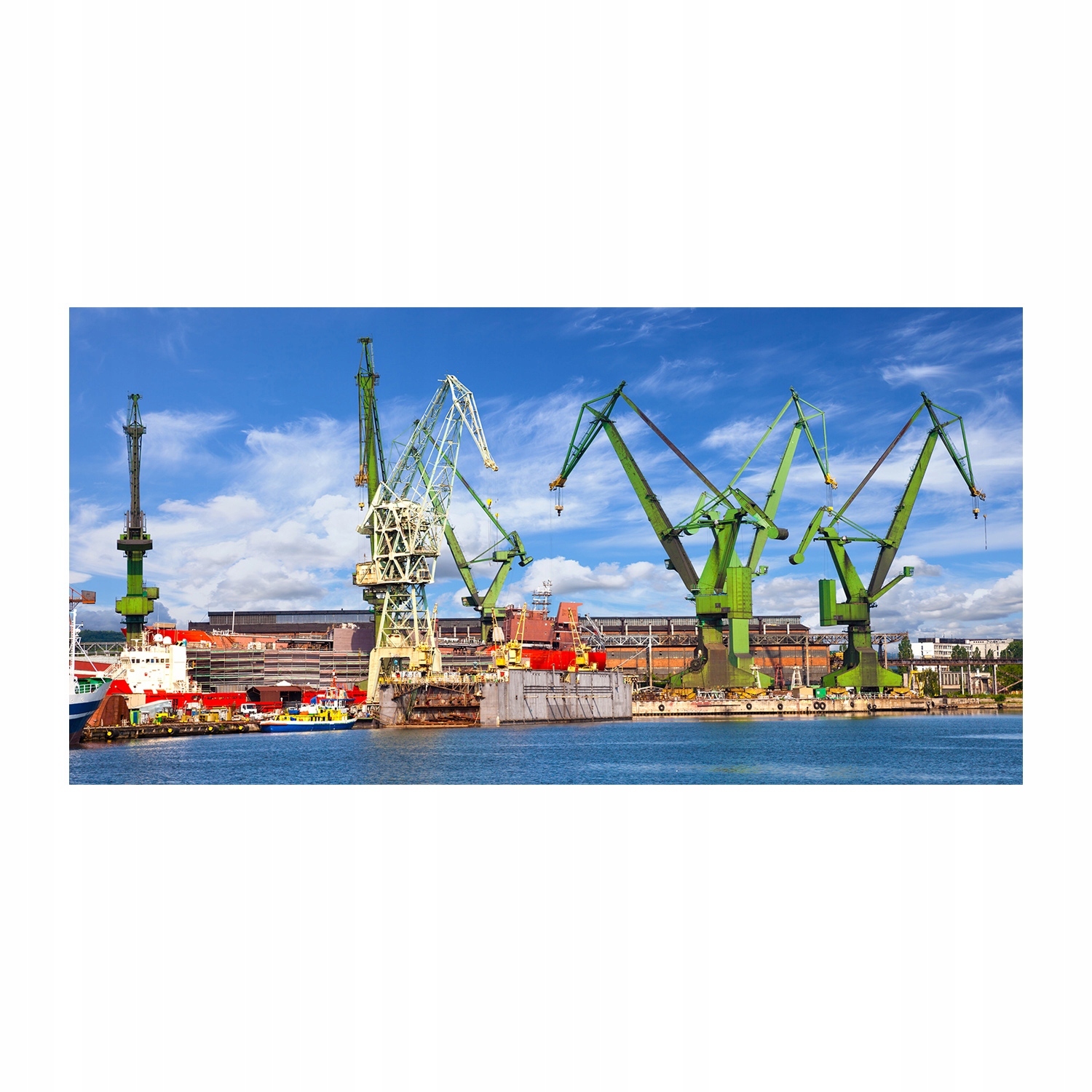 

Foto obraz szkło akryl Stocznia w Gdańsku 120X60cm