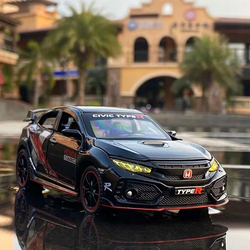 Honda CIVIC Type R 1:32 otevírací dveře Led zvuk auto