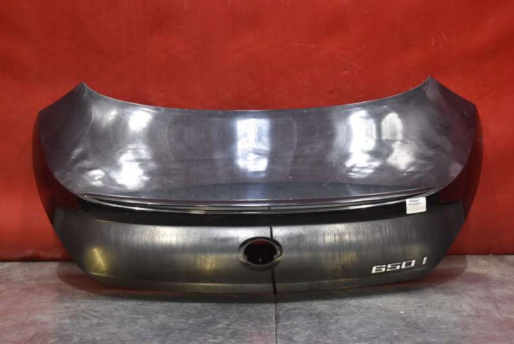 trunk door boot rear part rear black BMW E63 COUPE 03-07