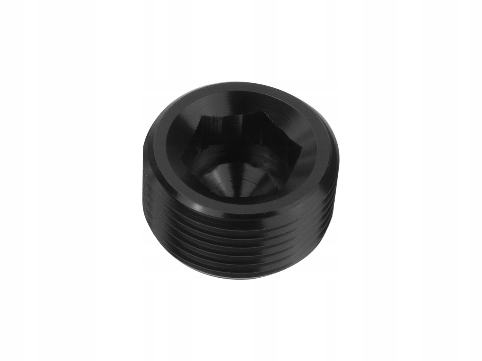 

3/8 Npt Korek adapter zaślepka Czarny