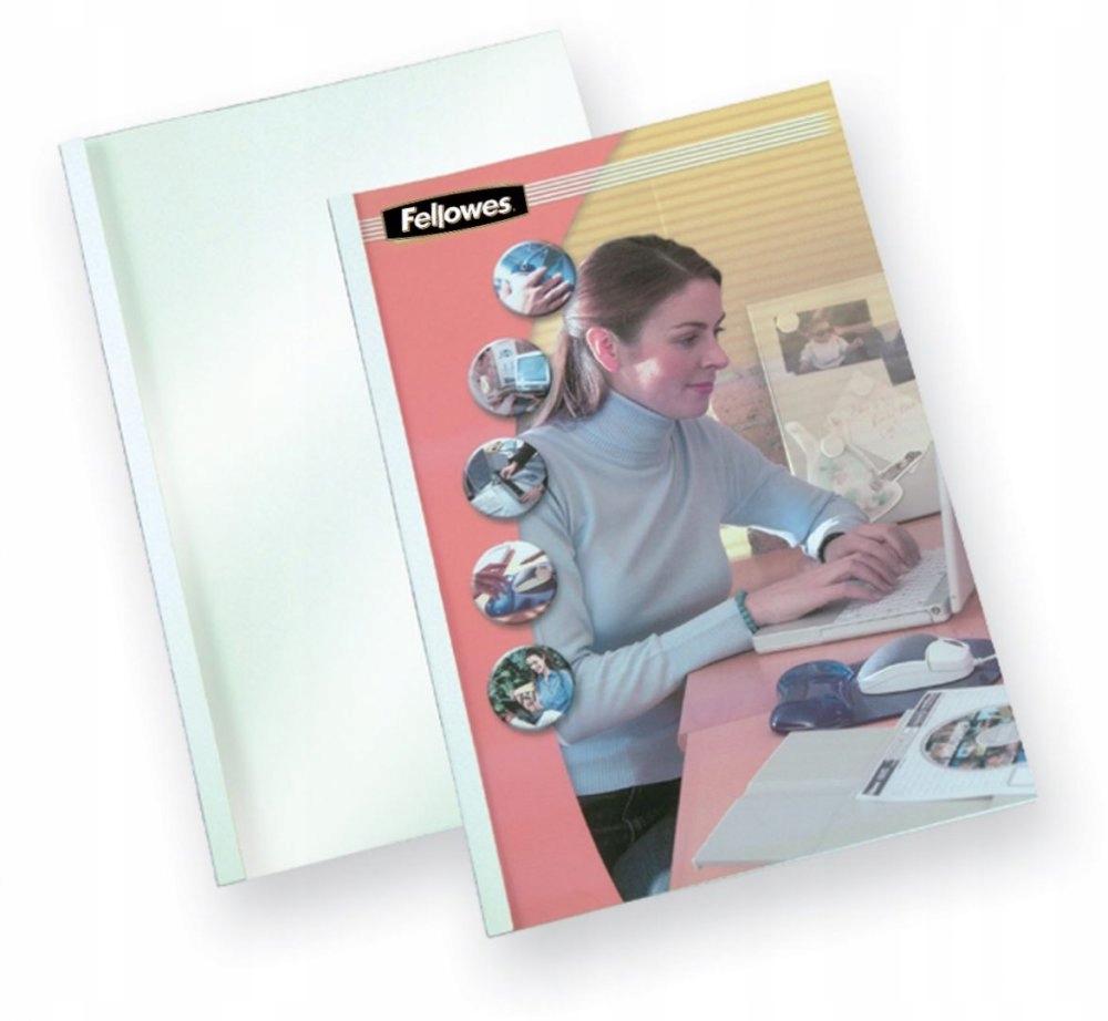 

Okładki do termobindowania Fellowes 6mm 100szt