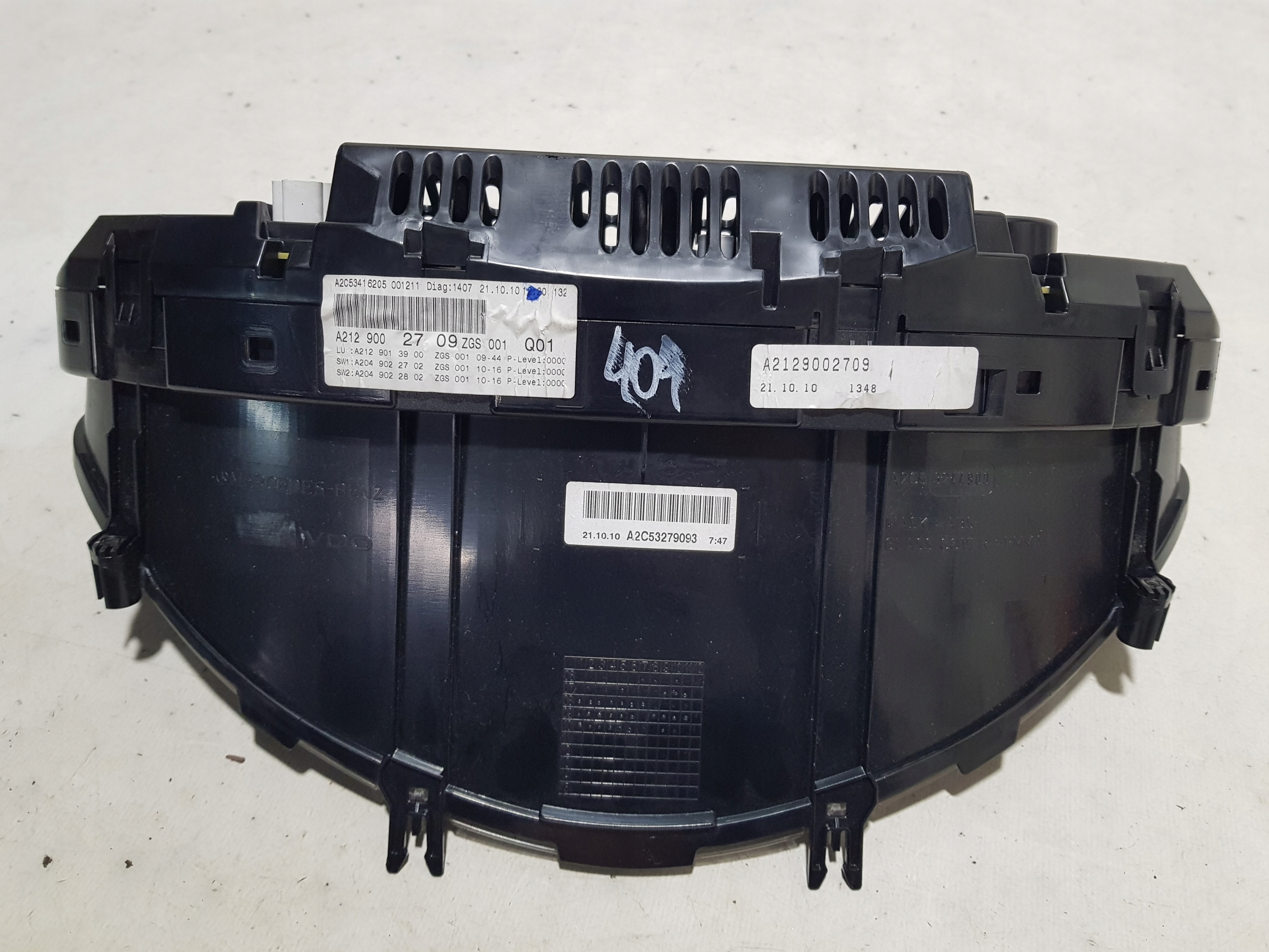 MERCEDES W212 dials dials ANGLIK 2129002709
