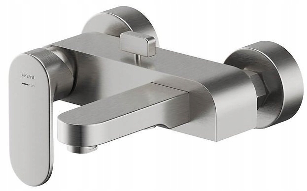 Nástěnná vanová baterie Crea nikl S951-309