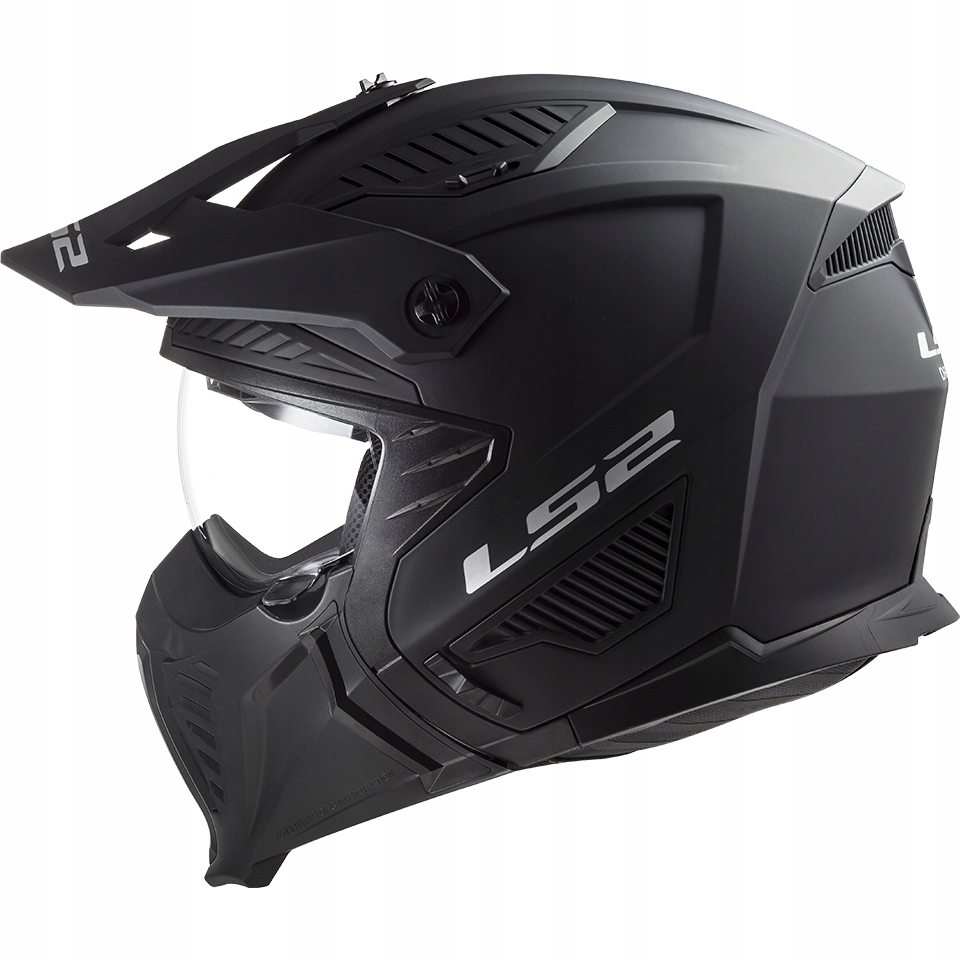 Motocyklová prilba LS2 OF606 Drifter Matt Black XXL univerzálna na každý motocykel