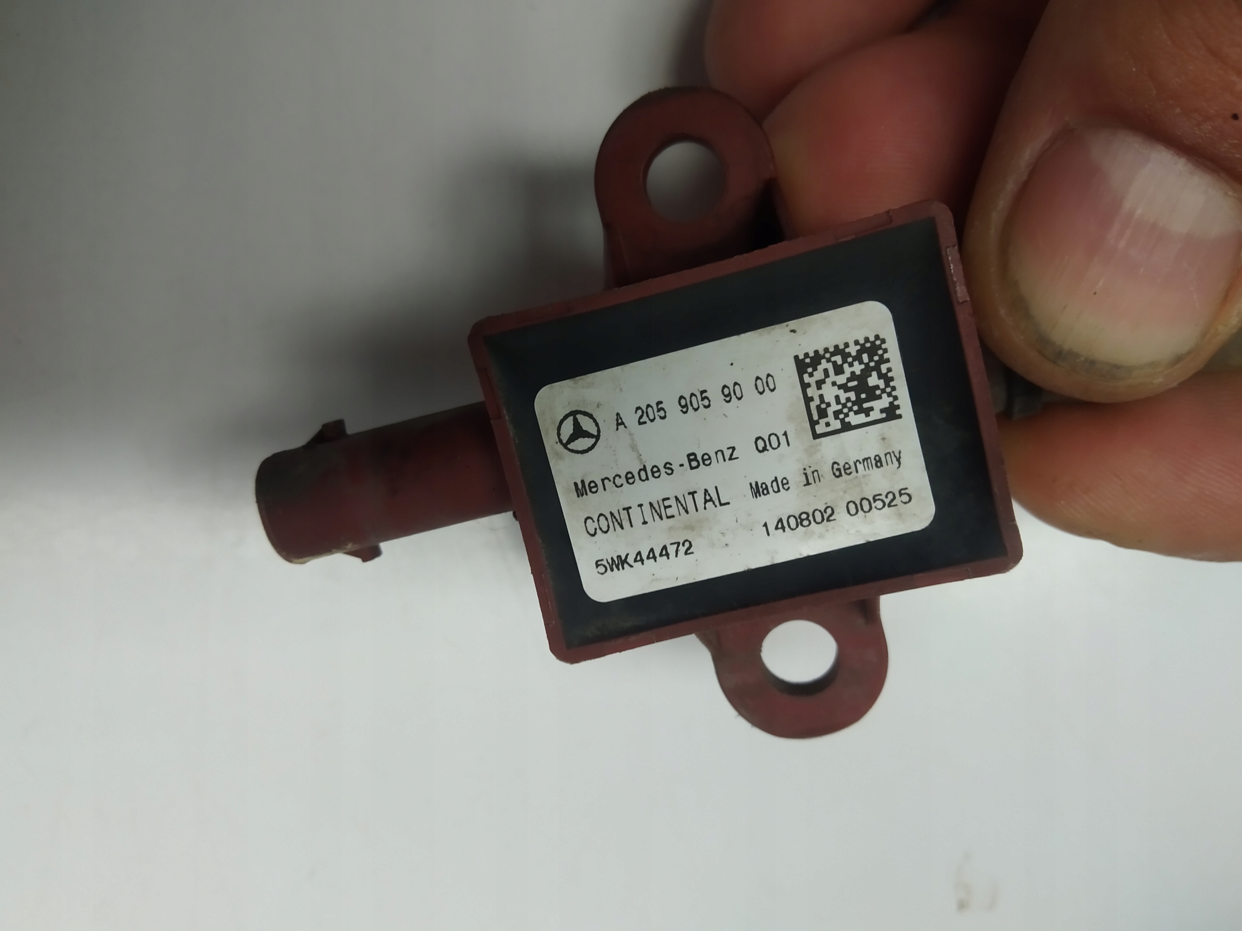 2014r + Mercedes W205 absorber polystirene sensor pieszych w bumper front