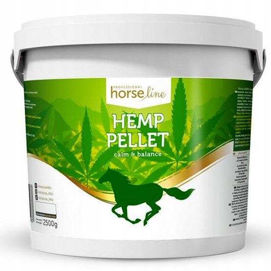 HorseLinePRO Hemp Pellet 2500 g Na Stres