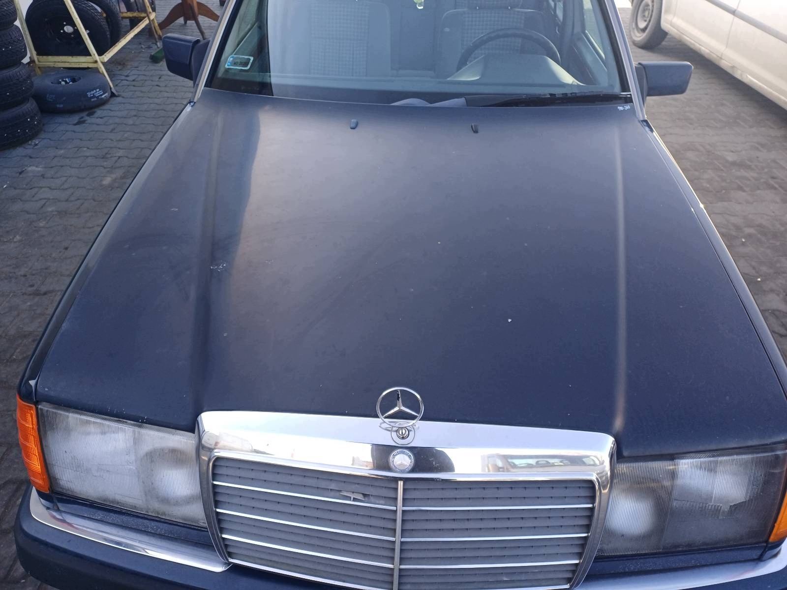 complete front bonnet bumper light fender MERCEDES-BENZ W124 5904