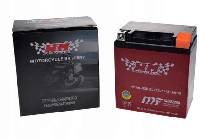AB00213 - Гелевая аккумуляторная батарея WM YB10L SUZUKI GS PIAGGIO X9