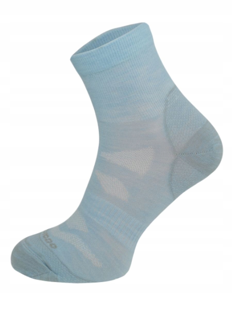 Skarpety trekkingowe TR22 Comodo Light Weight Quarter wełnaMerino 39-42Blue