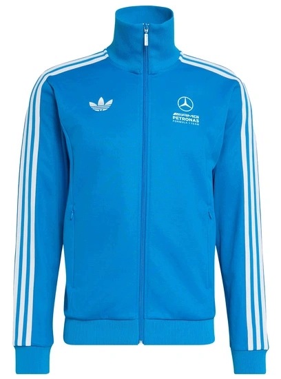 Mikina Mercedes-AMG Petronas F1 adidas 2026 Blue Wonder vel. S