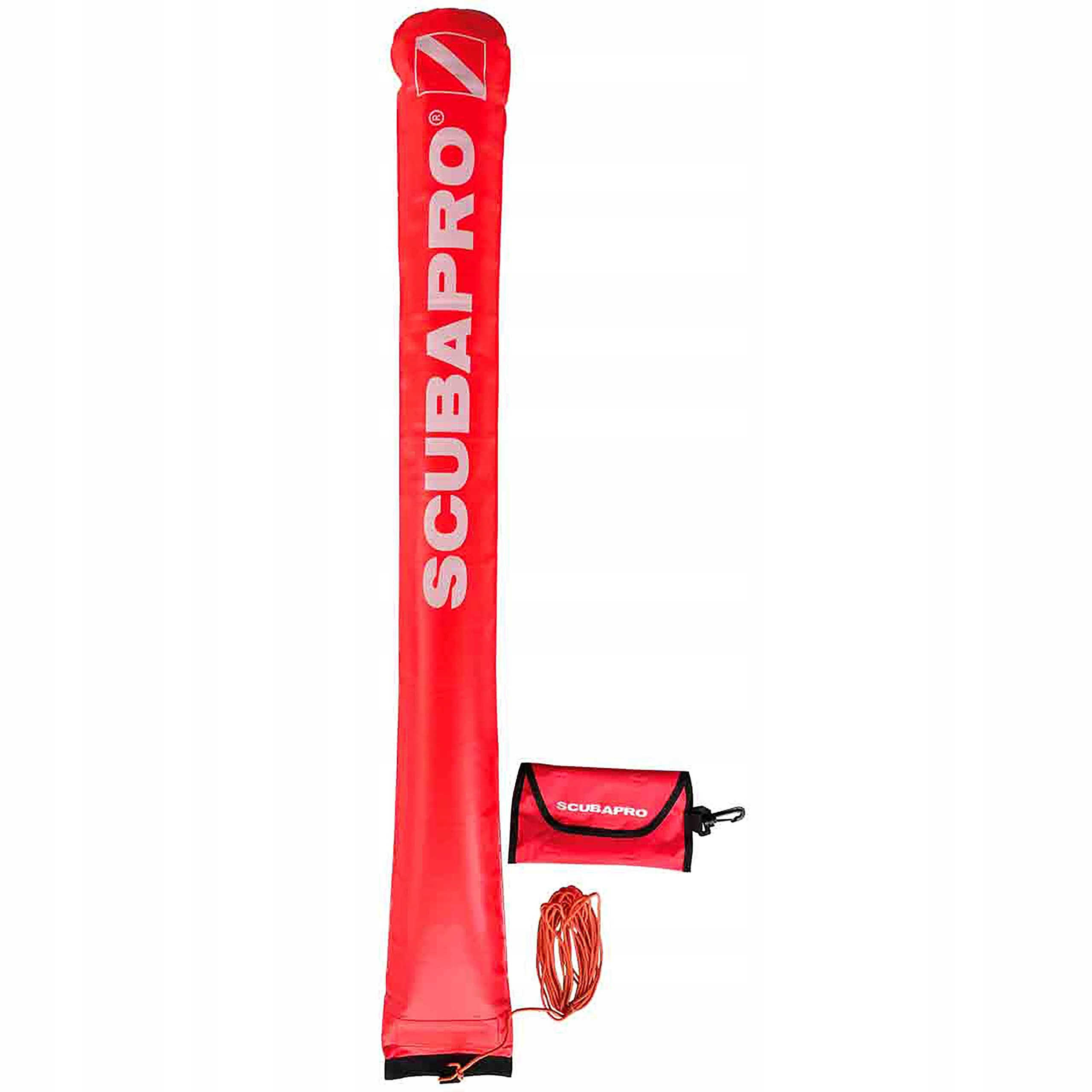 Boja sygnalizacyjna Scubapro Pvc 1.3m czerwona