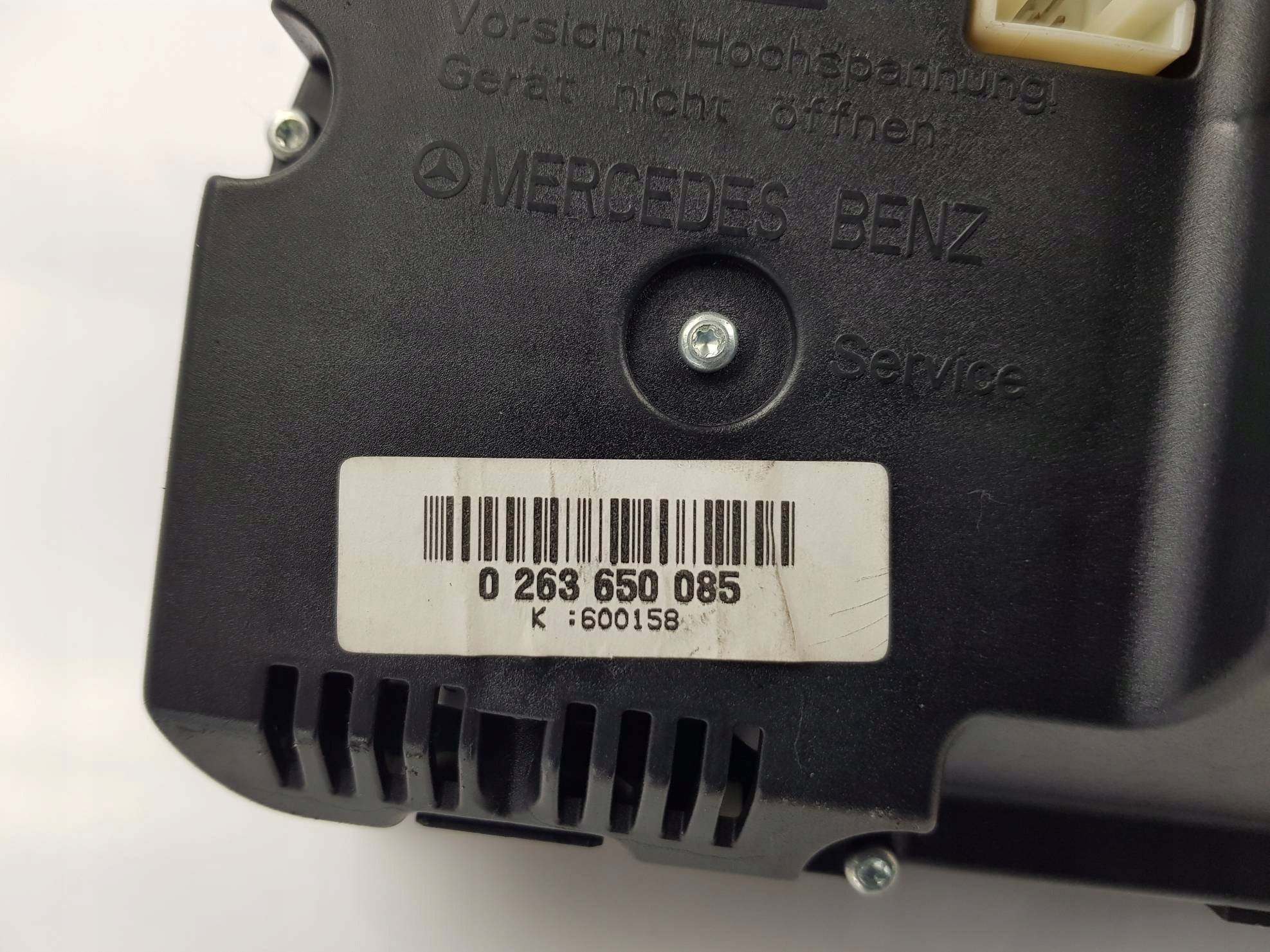 dials clock A2215400548 MERCEDES - BENZ S 320