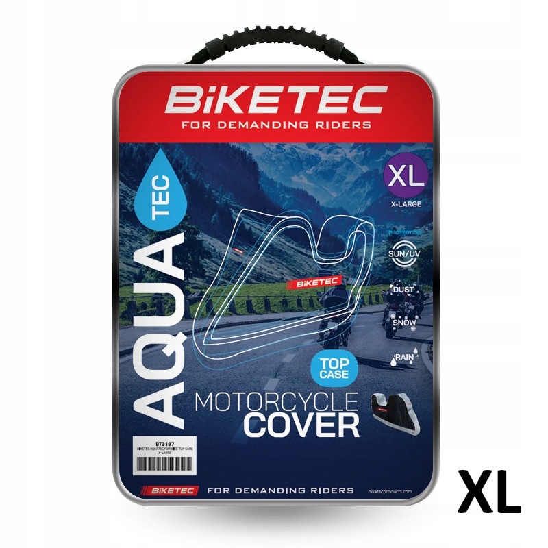 Pokrowiec BIKETEC Aquatec Topbox rozm. XL