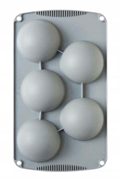 

Forma silikonowa do monoporcji Półkule Kule 80mm