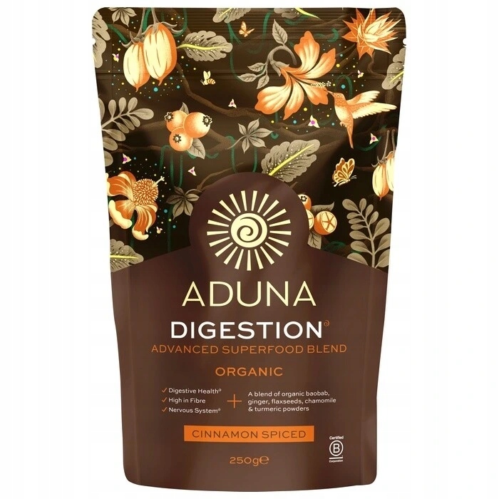 Aduna, Bio Digestion Advanced Superfood, Trávení, 250 g