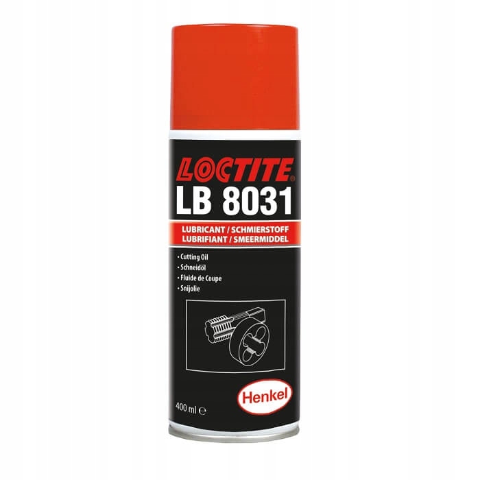 Loctite Lb 8031 400 ml ciemnożółty olej smarujący