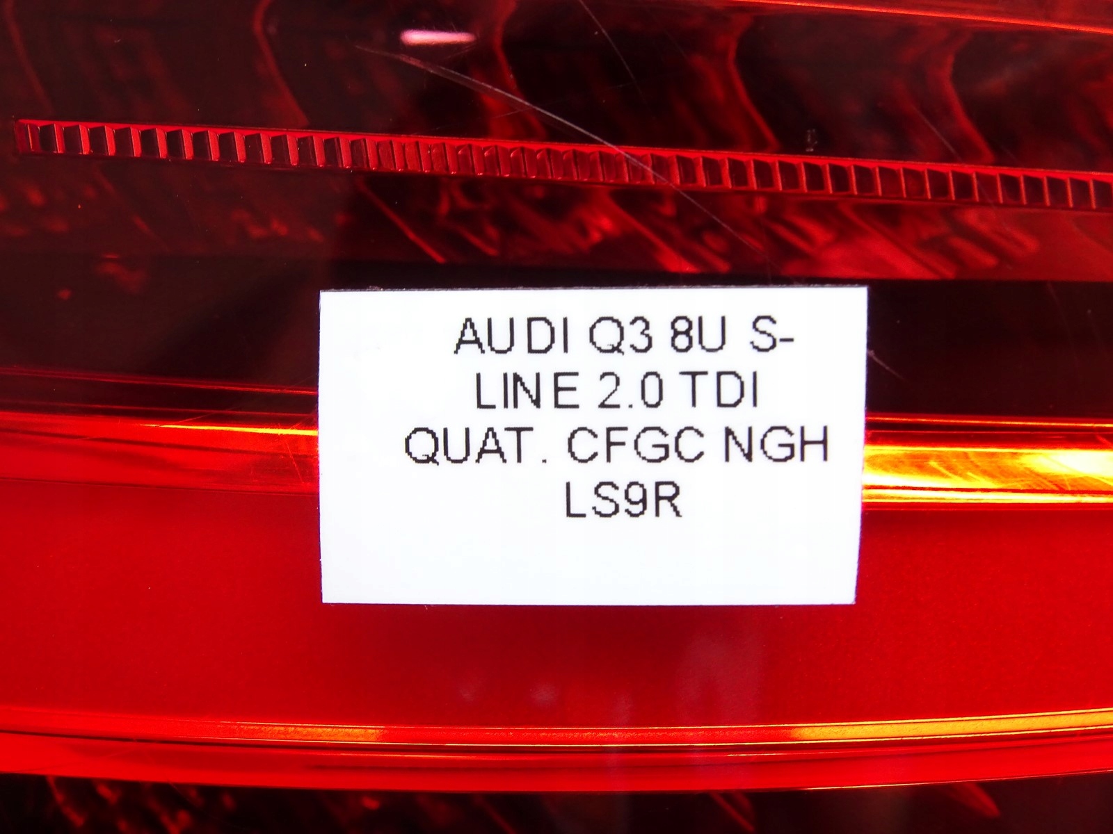 light left rear part left rear LED AUDI Q3 8U 8U0945093H