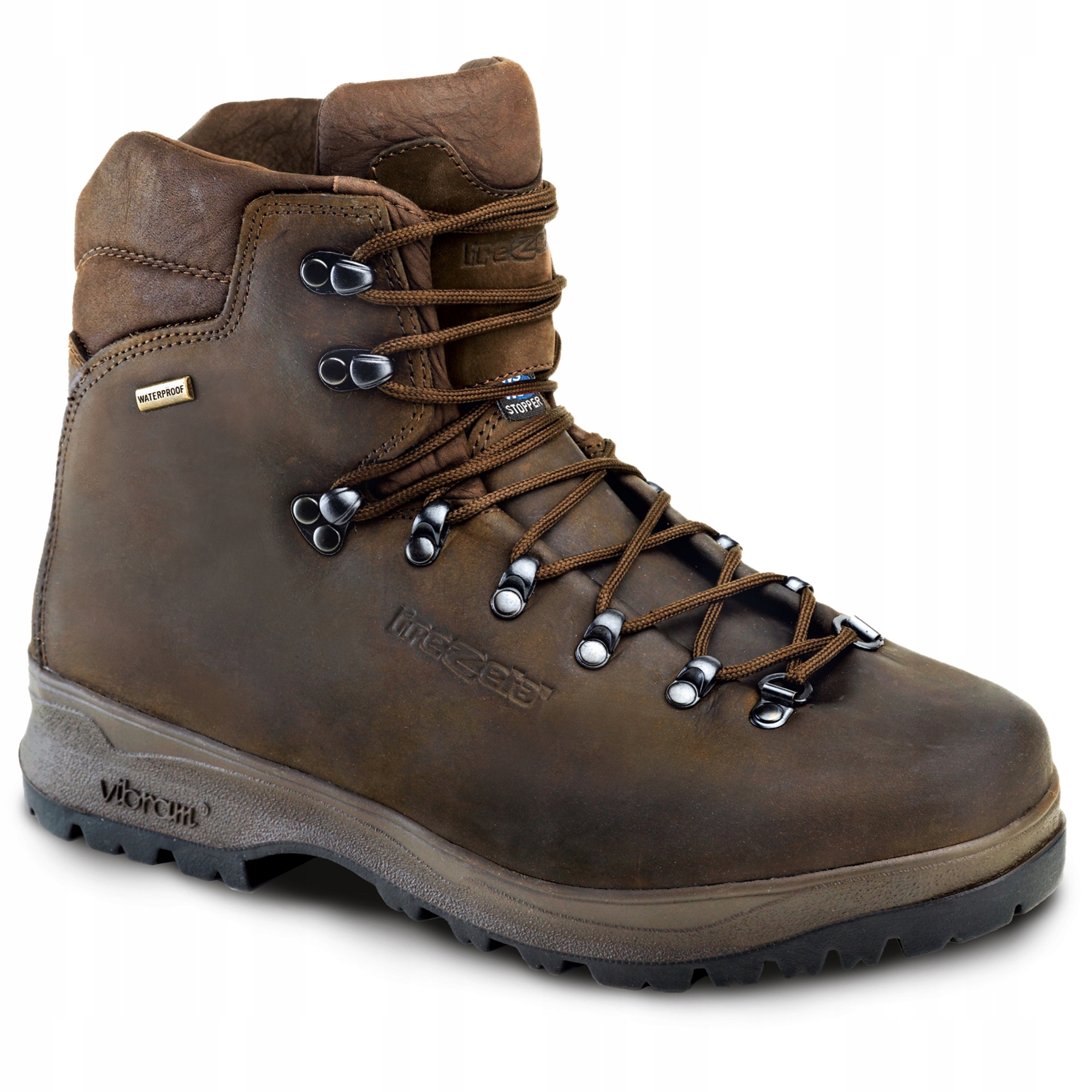 Buty trekkingowe wysokie Trezeta Pamir wodoodporne skórzane r. 38