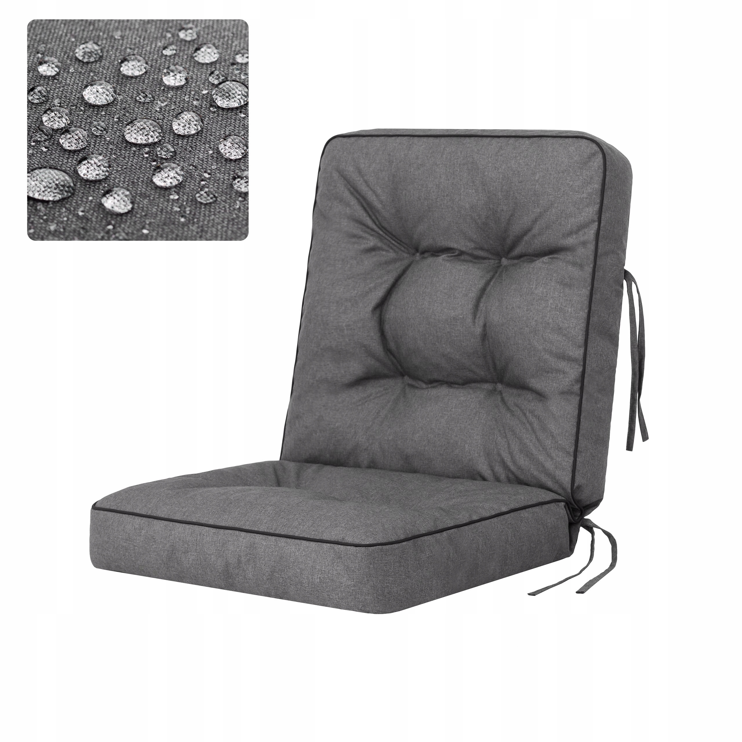 Polštář na židli Zahradní Lehátko Poduška na houpačku nebo lavičku, šířka 60 cm