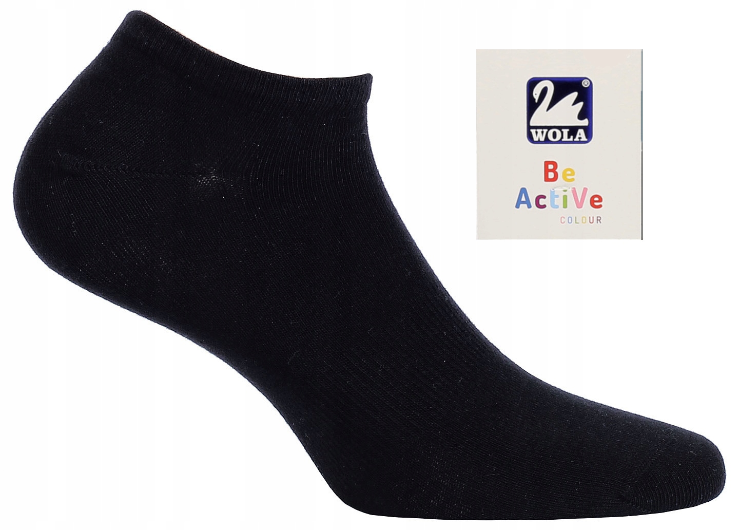 

Stopki Wola Be ActiVe gładkie czarne 45-47