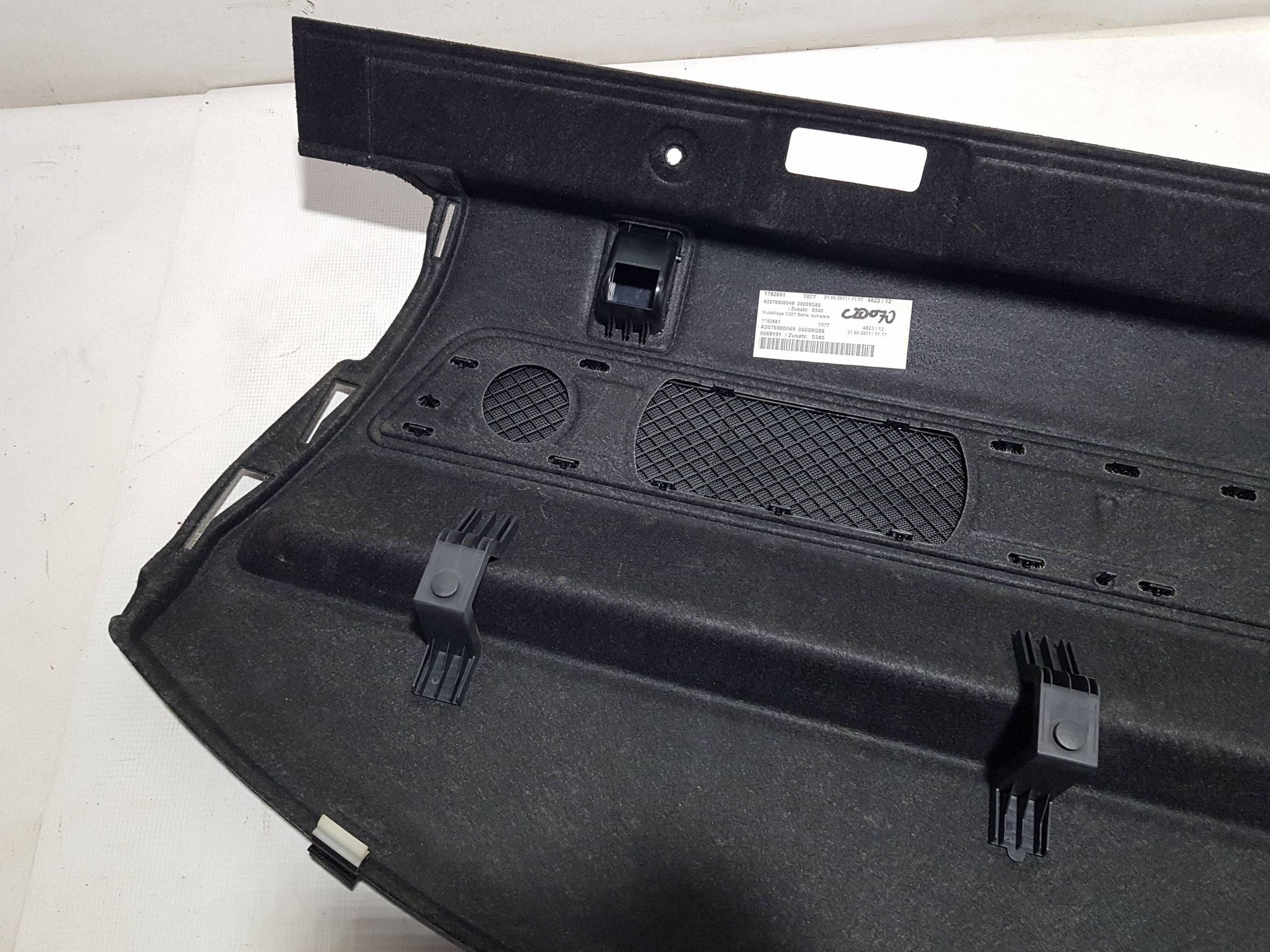 plato boot MERCEDES W207 A2076900049