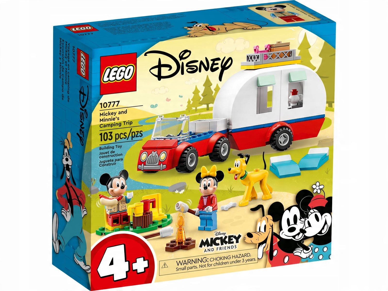 

Lego Disney 10777 Myszka Miki I Minnie Na Biwaku