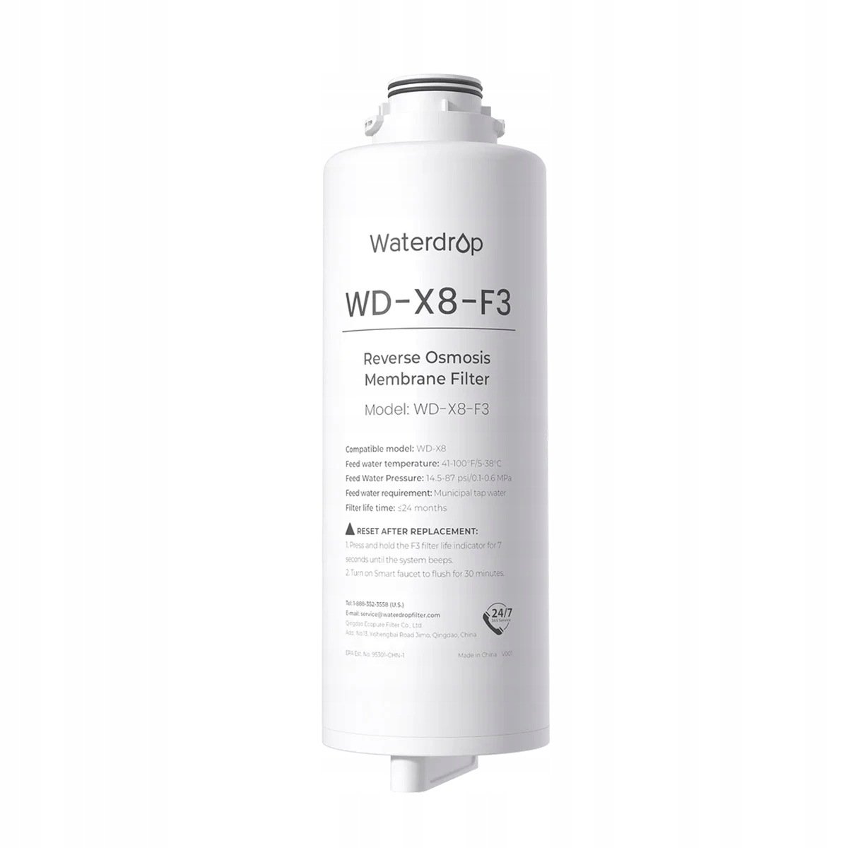 Waterdrop X8-F3 – náplň Ro pro Waterdrop X8