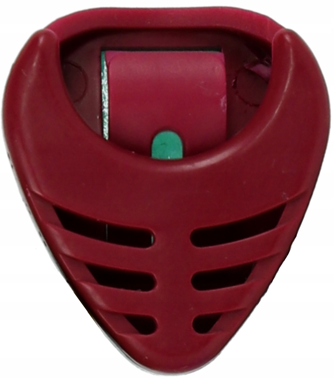 Pojemnik na kostki do gitary uchwyt piórko Castelo Pickholder Bordowy