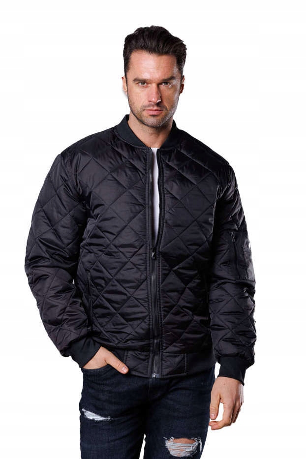 Pánská Bomber Bunda MY01 Černá XL