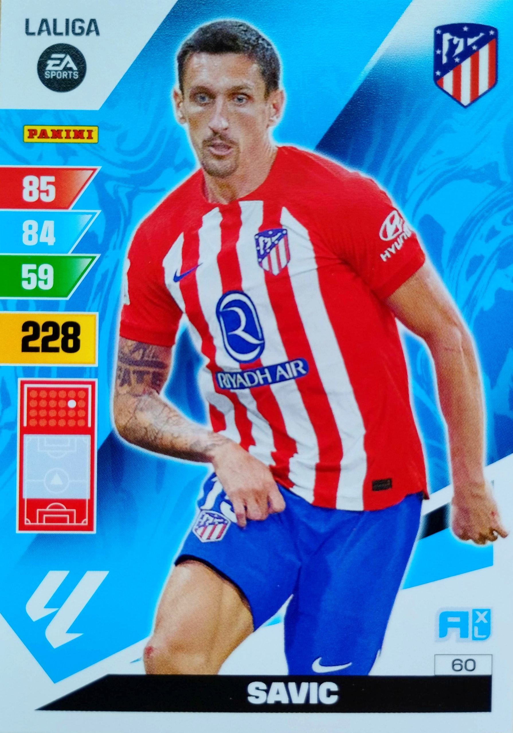 La Liga 2023-24 2024 Savic 60 Atletico Madryt
