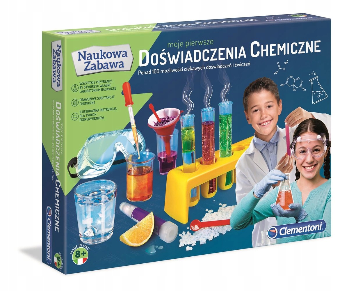 

Clementoni Moje pierwsze doświadczenia chemiczne