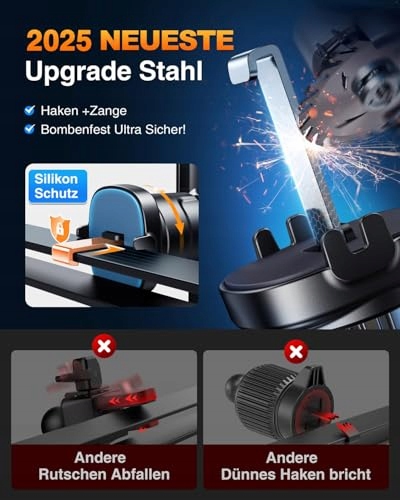 VANMASS Uchwyt Samochodowy Do Telefonu 360° Silikonowy Do iPhone Android — miniatura 3