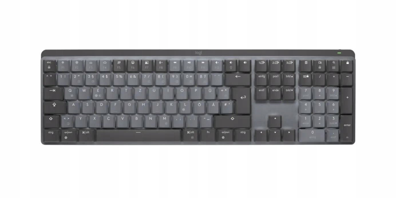 Logitech Wireless Keyboard MX Mechanical, Us, graphite 920-010757