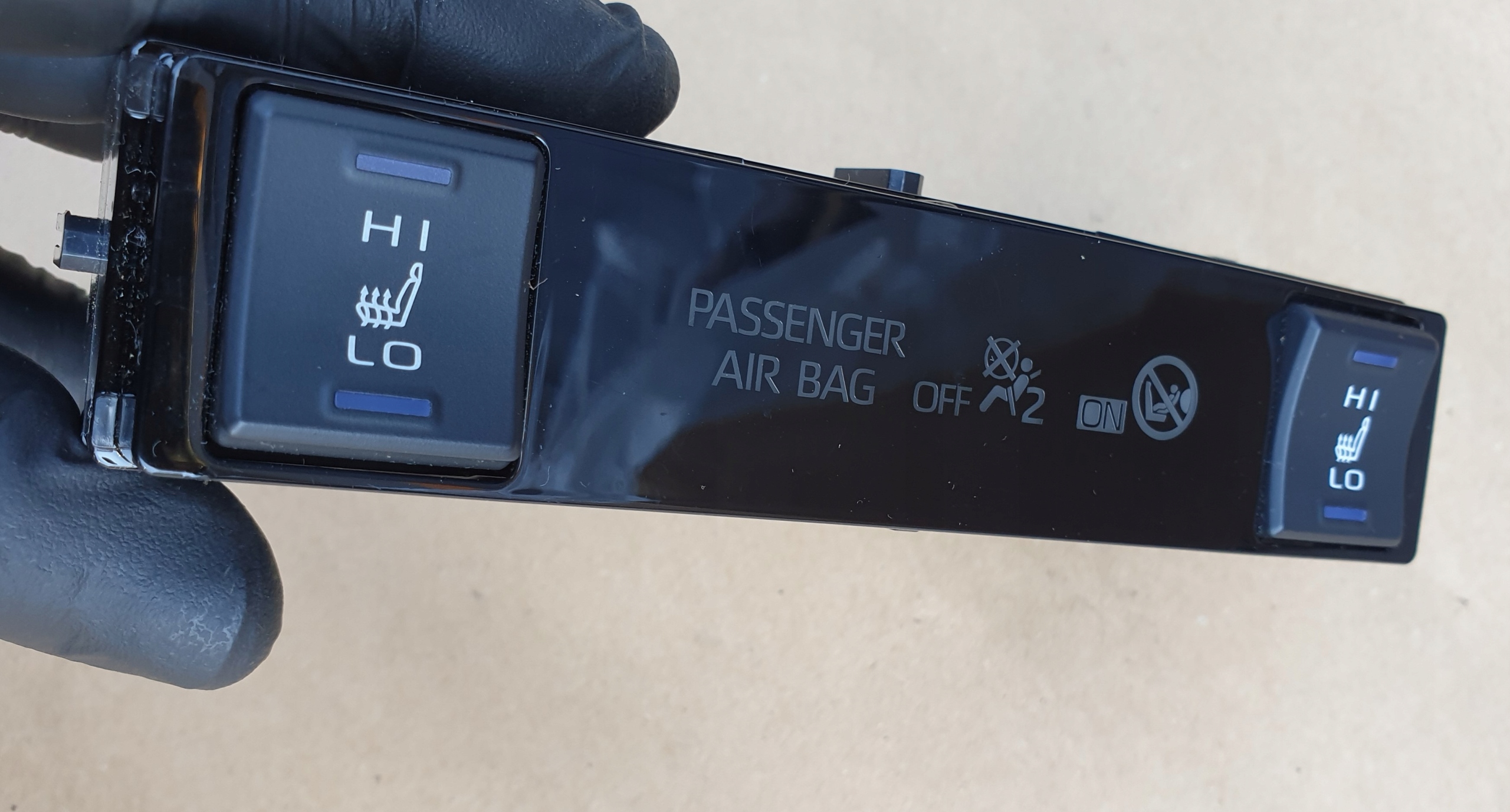 PANEL switch GRZANIA seats display airbag OFF TOYOTA RAV-4 V OE