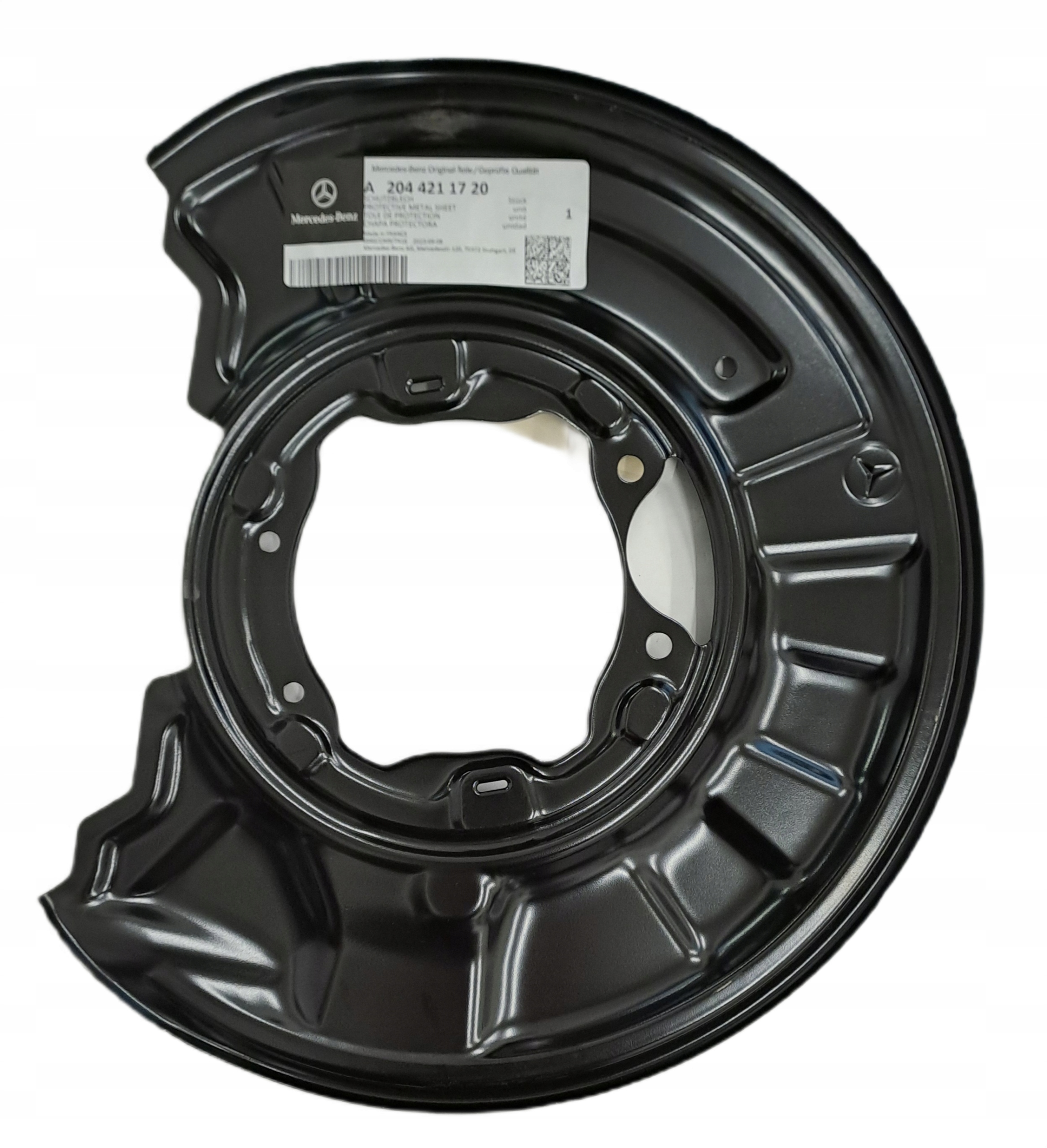 TARCZA KOTWICZNA TYŁ LEWA MERCEDES W204 C207