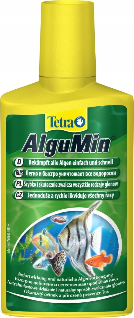 Tetra AlguMin 250 ml – přípravek proti řasám v akváriu