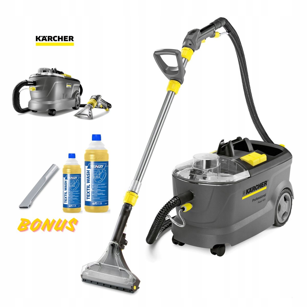 Odkurzacz piorący Kärcher PUZZI 10/1 1250 W