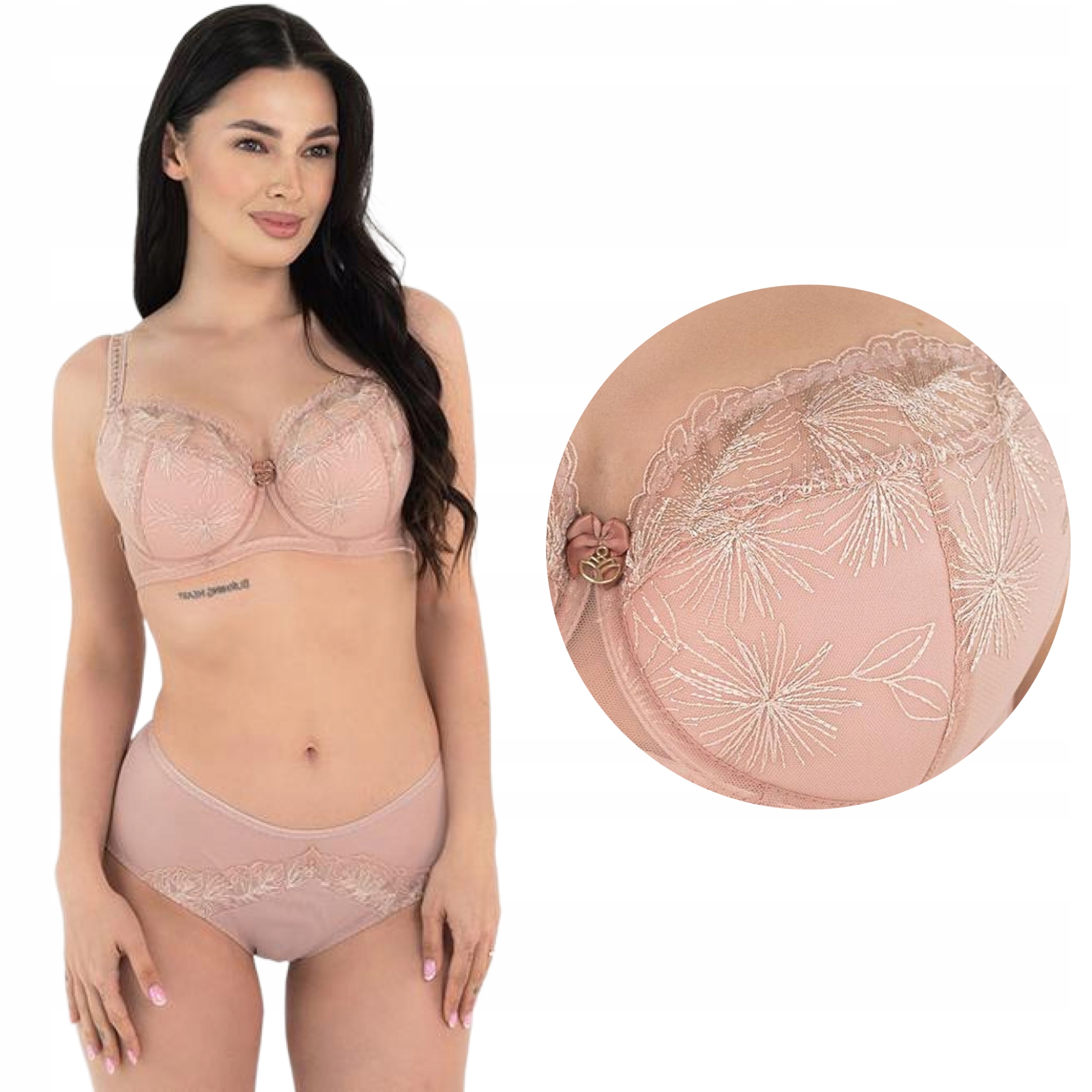 Dalia Daria K24 semi soft latte biustonosz półusztywniany 75E