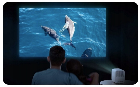 PROJEKTOR XIAOMI Mi PROJECTOR 2 DLP 500LM 40-200" FULL HD WIFI BT Wbudowane głośniki tak