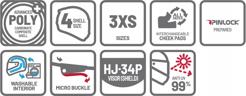 Kask HJC C10 BB33 Blue/green/red SF niebieski/zielony/czerwony Półmat M Numer katalogowy producenta C10-BB-MC21SF-M