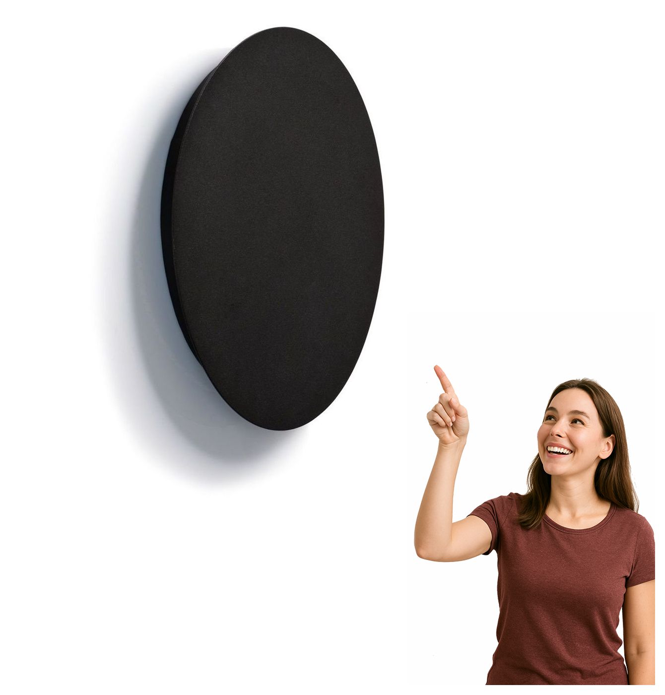 Led nástenná lampa Ring M 9W Nowodvorski