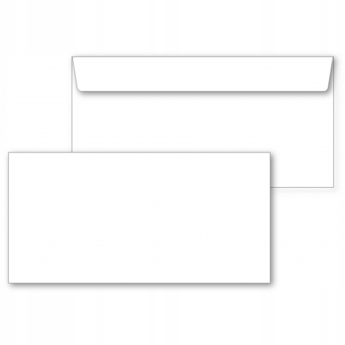 

Koperty Konfekcjonowane Białe Sk DL 110x220mm 50sz