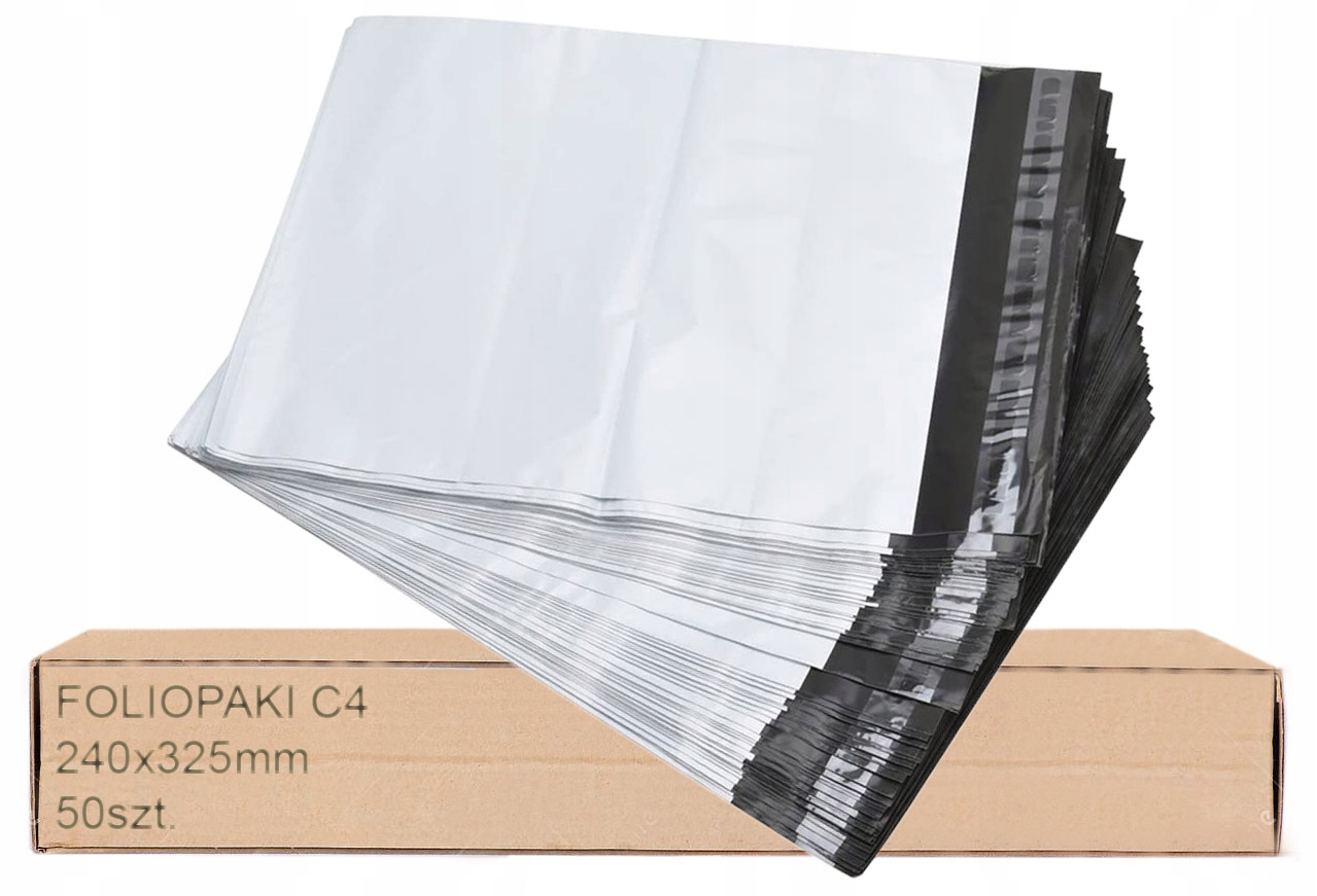 

Foliopaki foliopak kurierskie C4 240x325 mm 50szt