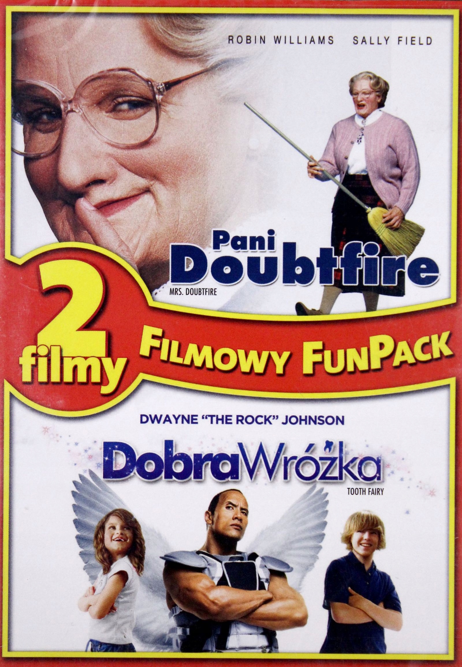 Pani Doubtfire Dobra Wróżka Robin Williams [2DVD