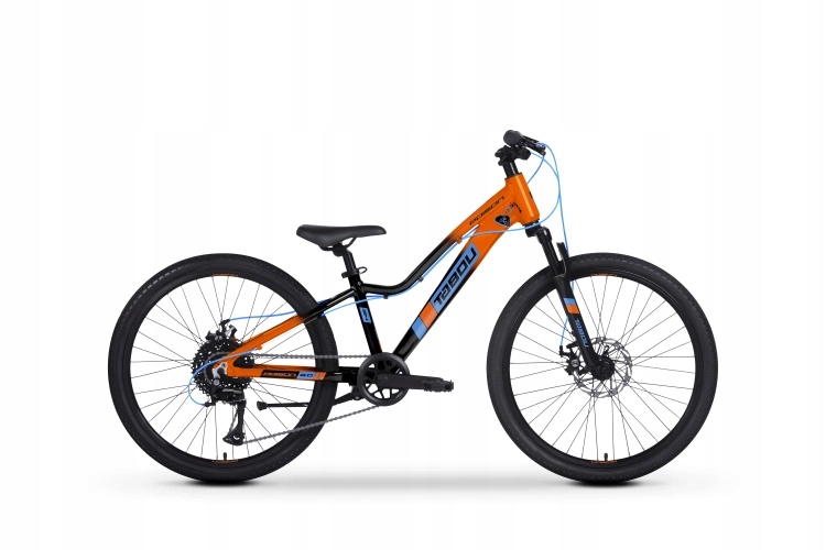 Rower młodzieżowy Tabou Poison 24 2.0 (2025) One size Orange/black
