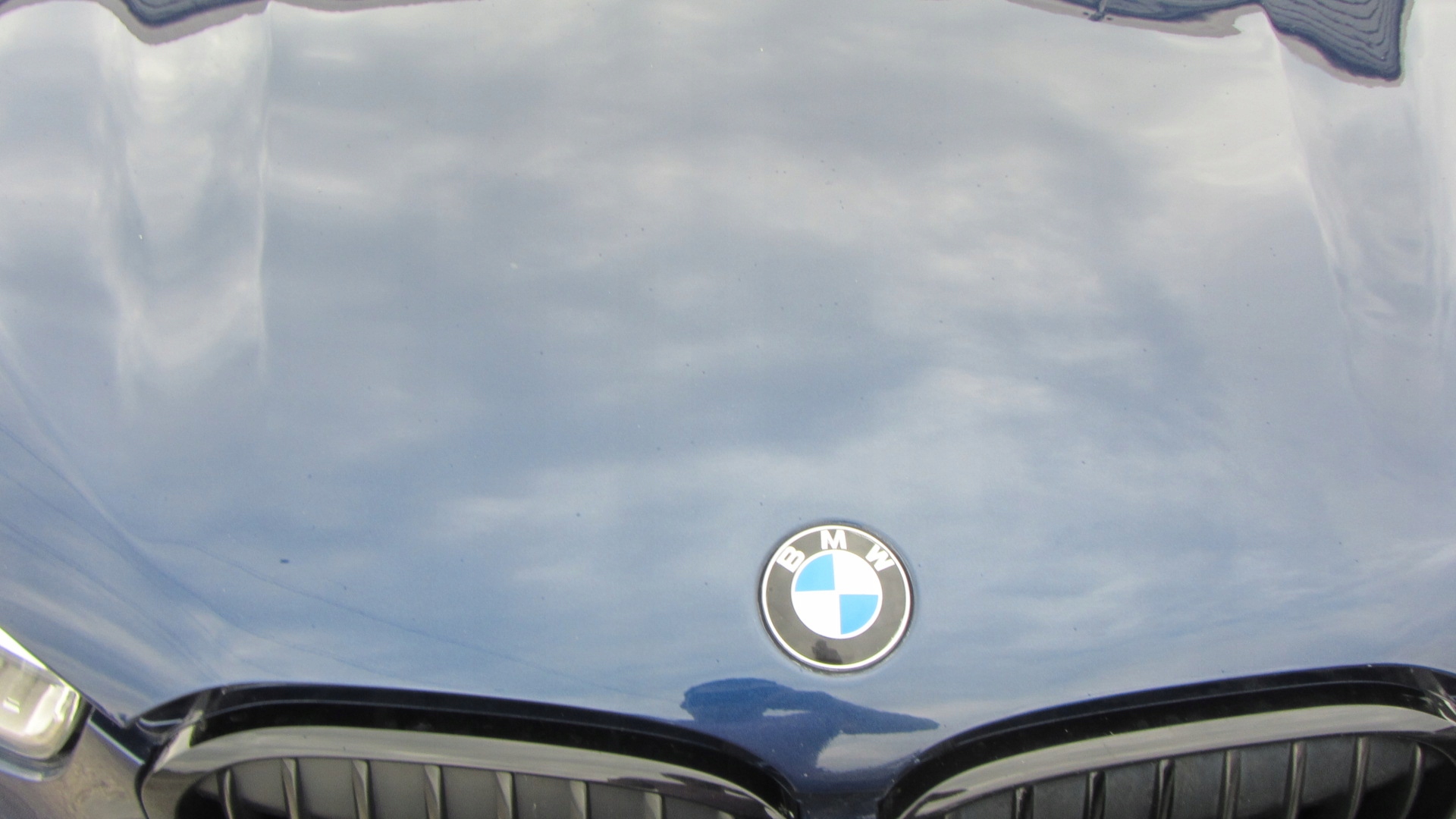 BMW X1 F48 bonnet front C10 MEDITERRAN BLAU blue