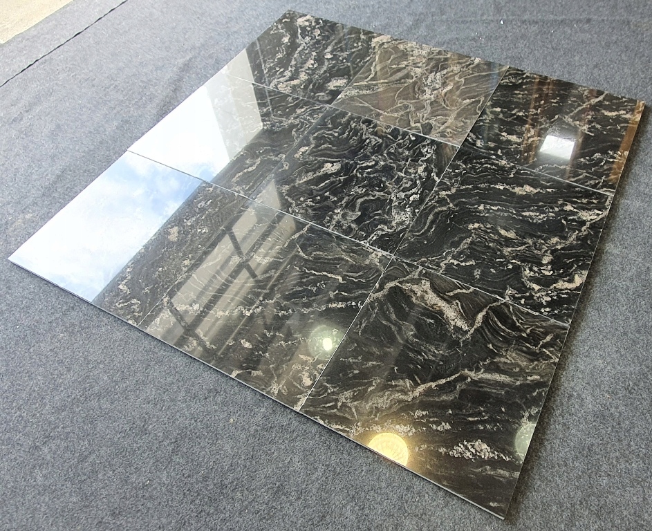 PŁYTKI GRANITOWE/MARMUROWE RIVER BLACK POLEROWANE