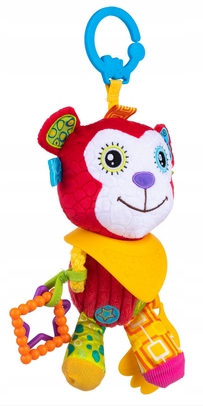 ZAWIESZKA do wózka zwierz MAŁPKA Maskotka Dumel 0+ Marka Dumel