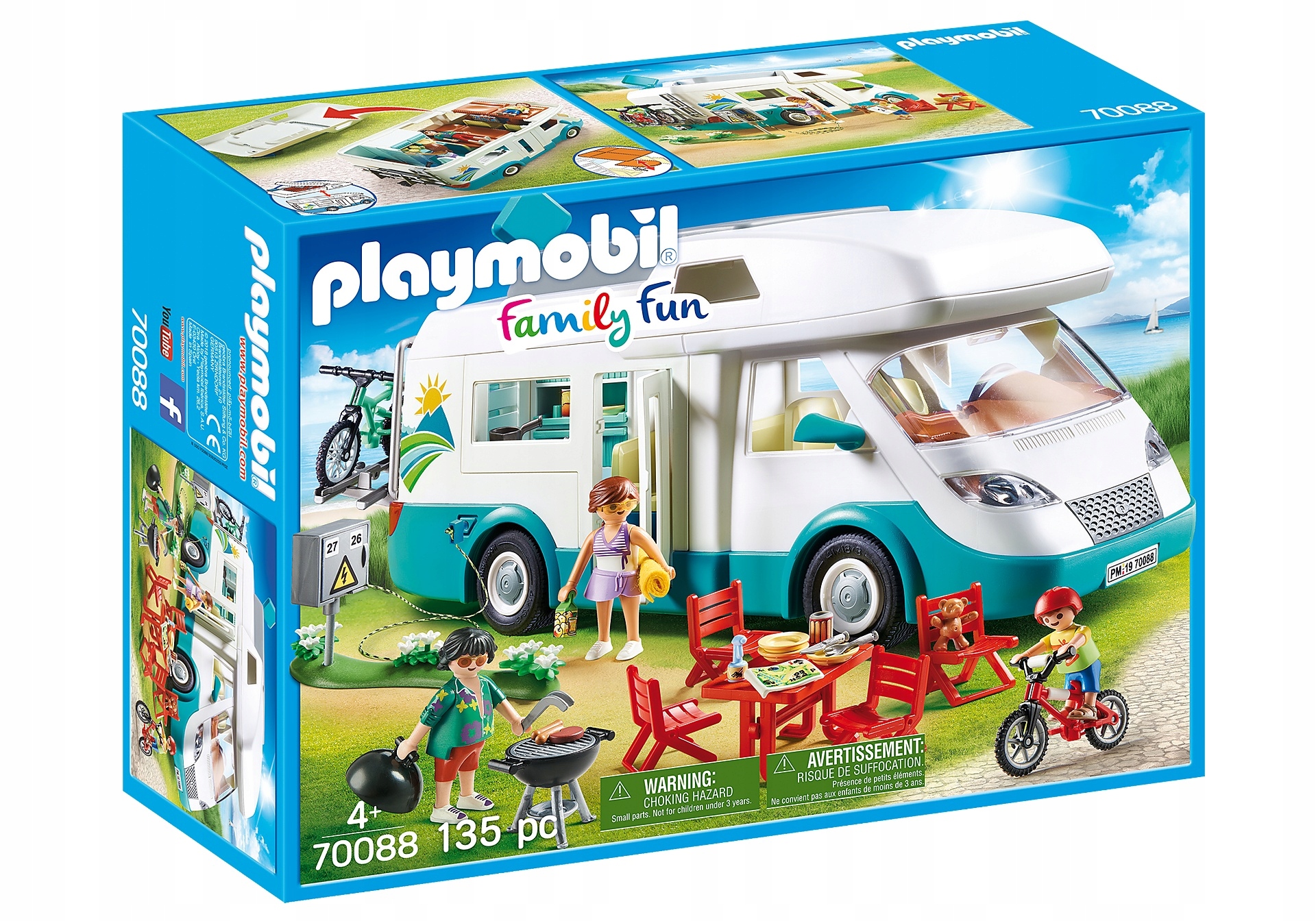

Playmobil Rodzinne auto kempingowe 70088